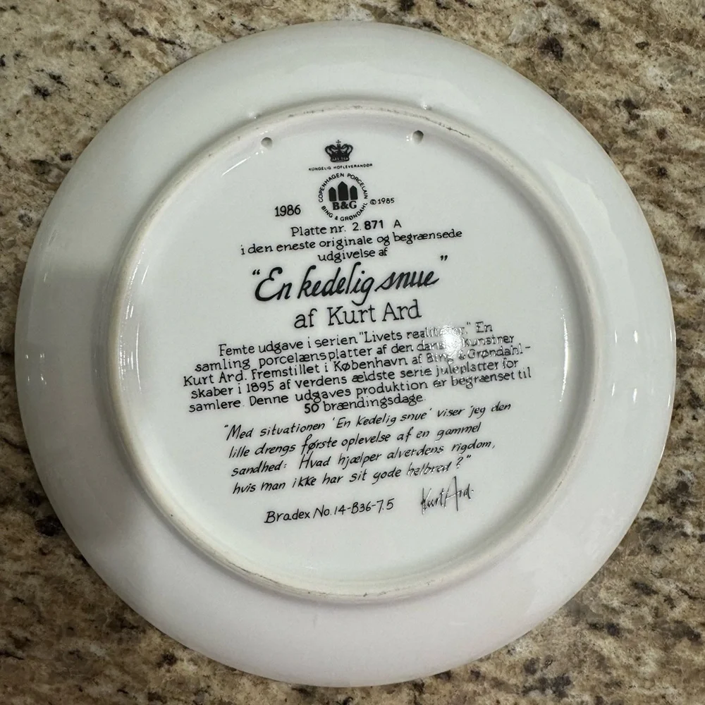 VINTAGE Kurt Ard Decorative Late from 1986 Collection